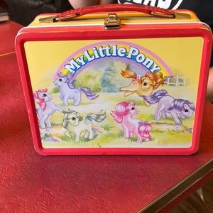 2000s My Little Pony tin lunchbox
